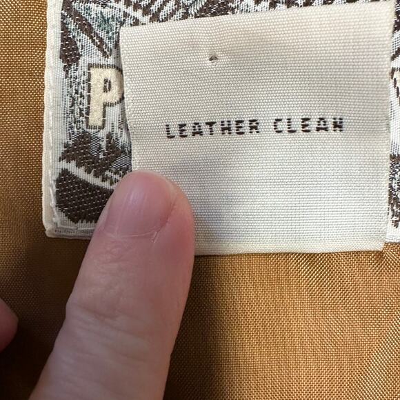 Vintage Property Cognac Suede Leather Vest Size XL Button Front Adjustable - Picture 5 of 7